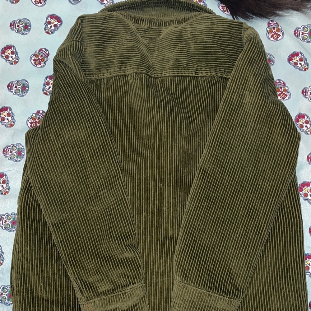 Cat & Jack Olive Corduroy Jacket - Picture 8 of 8